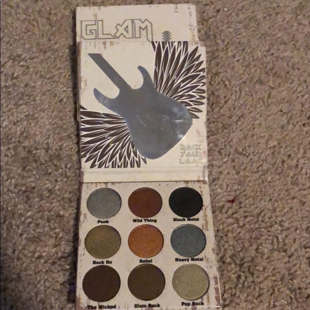 Glam metals palette